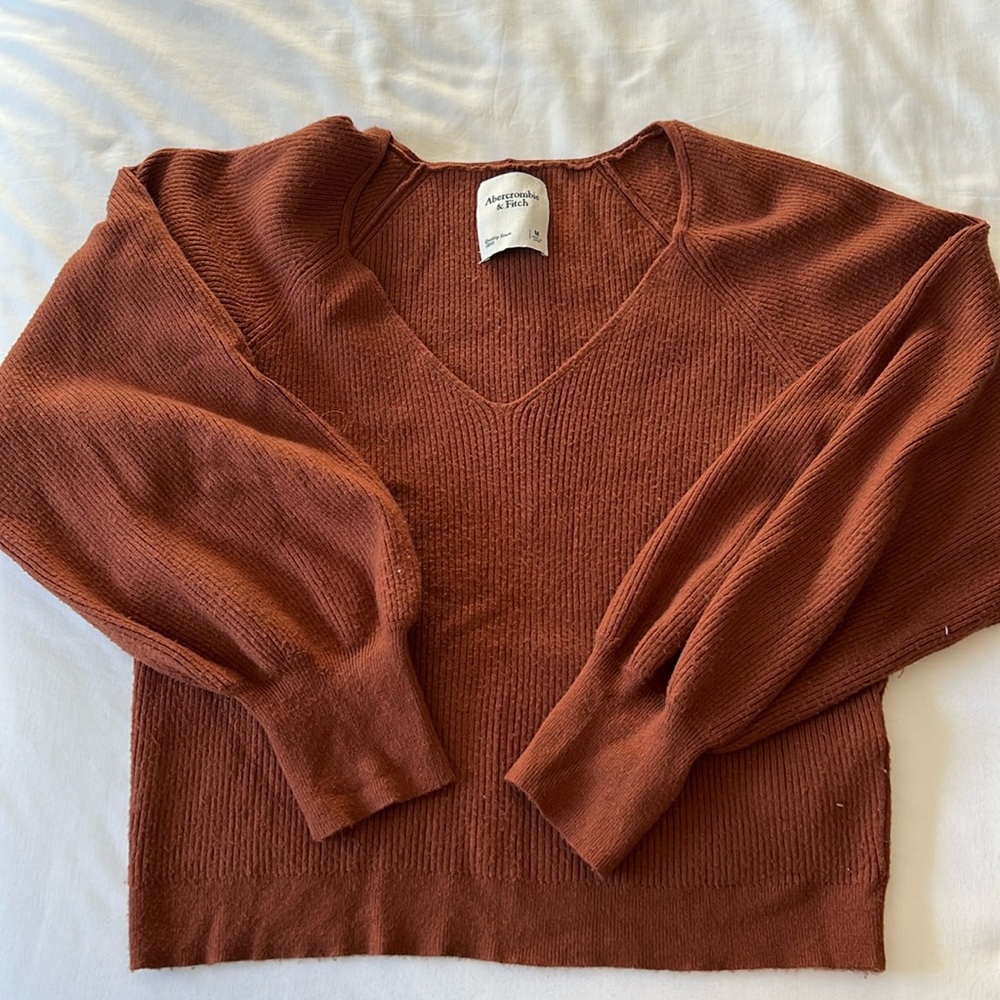Abercrombie & Fitch balloon sleeve sweater